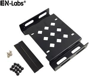 Hard Drive SSD Adapter,2.5/3.5 to 5.25 Drive Bay Adapter Computer Case Bracket, Aluminum 5.25 to 3.5 or 2.5 SATA/IDE HDD Mounting Kit