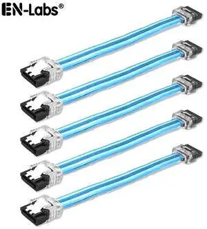 5 Pack 6inch SATA3 SATA III 6Gb/s Serial ATA DATA cable w/ latch Locking for Hard Drive Disk HDD / SSD,Straight to Straigth 5 Pack 6inch SATA3 SATA III 6Gb/s Serial ATA DATA cable w/ latch Locking for Hard Drive Disk HDD / SSD,Straight to Straigth
