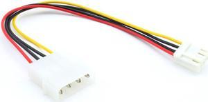 IDE Molex Large SP4 4Pin Power Supply to Floppy Drives Small 4 pin Adapter Converter Power Cord Cord for Floppy Drive