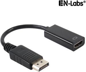 EnLabs PSDP2HDMI-compatible Gold Plated DisplayPort to HDMI-compatible Passive Converter - DP to HDMI-compatible Adapter - 1920x1080p