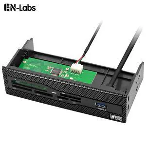 EnLabs U2CR525U3 5.25 inch PC Case Mesh Front panel All-in-1 Multifunction CF/XD/MS/M2/SD/TF Internal USB 2 .0 Card Reader USB Flash Memory w/ USB 3.0 Port EnLabs U2CR525U3 5.25 inch PC Case Mesh Front panel All-in-1 Multifunction CF/XD/MS/M2/SD/TF Internal USB 2 .0 Card Reader USB Flash Memory w/ USB 3.0 Port