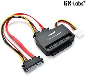 EnLabs IDE2SATA 2.5" 3.5" IDE HDD to SATA Converter Adapte Card,IDE 40pin /44pin Hard Drive Disk,DVD Burner to SATA Motherboard EnLabs IDE2SATA 2.5" 3.5" IDE HDD to SATA Converter Adapte Card,IDE 40pin /44pin Hard Drive Disk,DVD Burner to SATA Motherboard