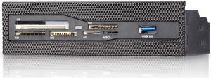 Pc CD-ROM Slot 5.25" Bay Mesh All In one USB Front Panel CF/XD/MS/M2/SD/TF Internal USB 2 .0 Card Reader USB Flash Memory,1 USB 3.0 Port
