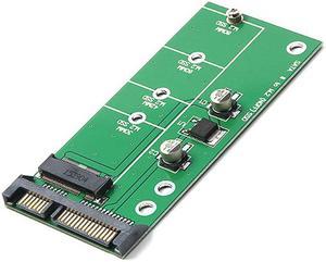 EnLabs NGFF ( M2 ) B Key & B+M Key SATA Based SSD to 2.5" SATA Adapter,SATA-Bus M.2 NGFF SSD to SATAIII 6Gbps Convert Card For 2230/2242/2260/2280mm