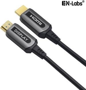 Fiber HDMI Cable 10 Meter HDMI 2.0 Fiber Optic Cable Support HDR, ARC, HDCP2.2, 3D, High Speed 18Gbps Subsampling 4:4:4/4:2:2/4:2:0 Slim Flexible Fiber HDMI Cable 4K60hz - 32.79ft