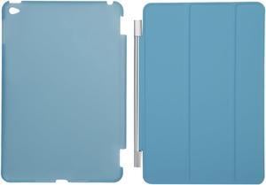 Case for iPad Mini 4 7.9"Ultra Slim Smart Cover Case 3 Folding Stand Auto Sleep/Wake w/ Matte Back Cover for Apple iPad 4 -Blue