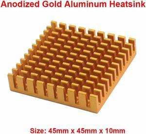 Aluminum Fin Heatsink 45x45x10mm Electronic Chip Cooling Radiator Heat sink Cooler for Hard Drive Disk HDD,Graphics Video Card