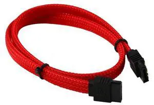 EN-Labs SATA 3.0 Cable,Sleeved SATA III Straight HDD SDD Data Cable,Nylon Braided Cable with Locking Latch for SATA HDD, SSD, CD Driver, CD Writer - 18 inches,Red EN-Labs SATA 3.0 Cable,Sleeved SATA III Straight HDD SDD Data Cable,Nylon Braided Cable with Locking Latch for SATA HDD, SSD, CD Driver, CD Writer - 18 inches,Red