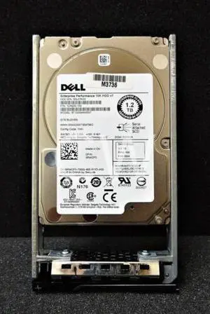 (NOT FOR HOME PC!) RMCP3 0RMCP3 Dell 1.2TB 10000RPM 6Gbps 2.5" SAS SERVER HDD Hard Drive W/R Tray