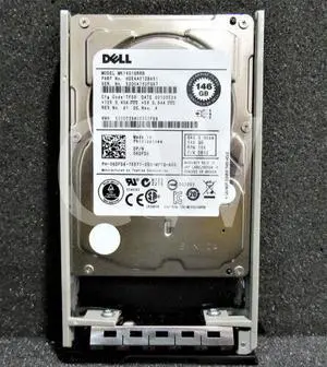 (NOT FOR HOME PC!) 6DFD8 06DFD8 Dell 146GB 15K RPM 6Gb/s 2.5" SAS SERVER HDD Hard Drive W/R Tray