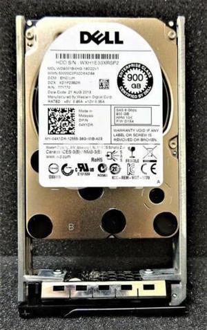 (NOT FOR HOME PC!) 4X1DR 04X1DR Dell ENTERPRISE 900GB 10000RPM 6Gbps 2.5" SAS SERVER HDD Hard Drive