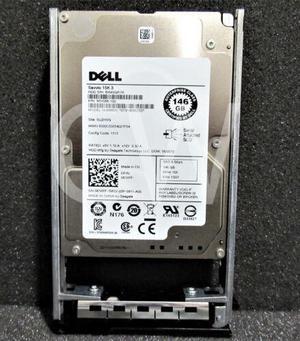 (NOT FOR HOME PC!) 61XPF 061XPF Dell 146GB 15K RPM 6Gbps 2.5" SAS SERVER HDD Hard Drive W/R Tray