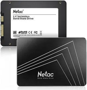 Netac 512GB SSD 2.5'' SATA III 6 Gb/s Internal Solid State Drive 500MB/s