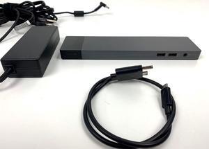 HP Elite ZBook Thunderbolt 3 Dock UHD 4K 90w AC Adapter + USB-C Cable HSTNN-CX01