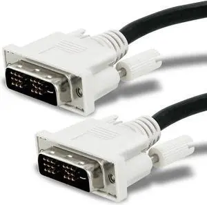 Lot of (10) HP DVI-D Male to DVI-D Male Single Link 6 ft. Video Cable