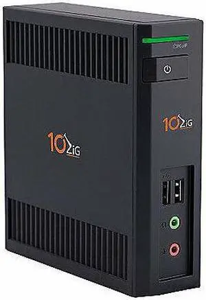 10Zig V1200P PCoIP TERA2 Zero Client 4xUSB + RJ45 DVI-D DVI-I 293D W/AC Adapter