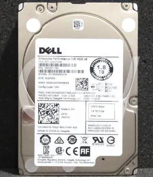 (NOT FOR HOME PC!) ST1800MM0018 Seagate 1.8TB 10K RPM 6Gb/s 512e SFF 2.5" SAS HDD Hard Drive - OEM