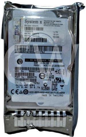 (NOT FOR HOME PC!) 00AD075 00AD076 00AD079 IBM 1.2TB 10K RPM 6Gb/s G2HS SFF 2.5" SAS HDD Hard Drive