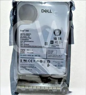 (NOT FOR HOME PC!) YF87J 0YF87J Dell EXOS X10 10TB 7.2K RPM 12Gb/s 3.5" SAS HDD Hard Drive