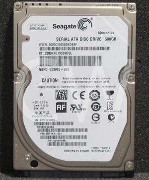 ST9500423AS Seagate 500GB 7.2K RPM 3Gb/s 2.5" SATA Laptop HDD Hard Drive - OEM