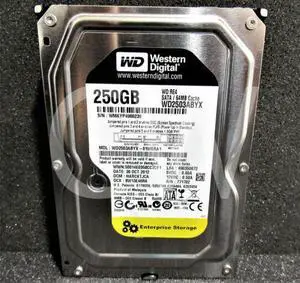 WD2503ABYX Western Digital 250GB 7200RPM 3Gbps 3.5" SATA Hard Drive W/ZERO HOURS - OEM