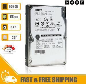 (NOT FOR HOME PC!) HGST 2.5" (SAS) Internal Hard Drive 900GB 10Krpm 64MB 0B26014, HUC109090CSS600