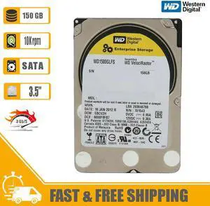 WD 3.5" (SATA) Velociraptor Internal HD 150GB 10Krpm 3Gbps 16MB WD1500GLFS