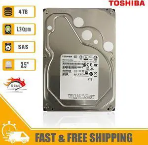 (NOT FOR HOME PC!) Toshiba (SAS) 3.5" Desktop Internal Hard Drive 4TB 7200rpm MG04SCA40EA/HDEPF22G