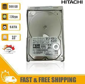 (NOT FOR HOME PC!) Hitachi 3.5" Sun HDD 500GB 7200rpm Internal Hard Drive 0A32216 HDS7250SASUN500G