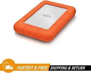LaCie 2TB Rugged Mini External Hard Drive USB 3.0 Orange (LAC9000298-RC)