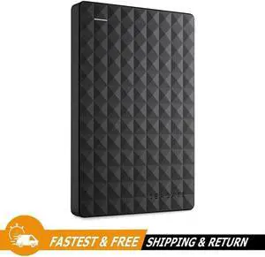 Seagate Expansion Plus 1TB USB 3.0 Portable External HD, Black (STEF1000401-RC)