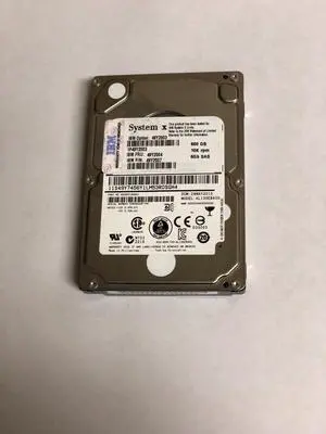 (NOT FOR HOME PC!) 49Y2007 IBM 600GB SAS 6Gbps 10K RPM 2.5" Hard Drive 49Y2003 49Y2007 W/O TRAY