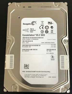 (NOT FOR HOME PC!) SEAGATE ST33000652SS CONSTELLATION ES.2 3TB 3.5" 10K RPM 64MB SAS HDD HARD DRIVE