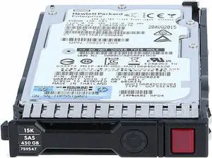 (NOT FOR HOME PC!) 759210-B21 HP 450GB 15K SAS SC 2.5" 12Gb/s HDD HARD DRIVE 759547-001