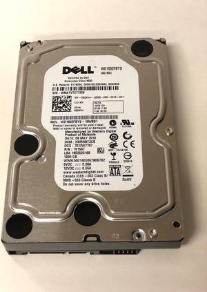 50XV4 DELL 050XV4 WD1002FBYS 1TB 3G 7.2K LFF 3.5" SATA HDD HARD DRIVE