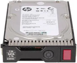 HPE 3TB 628061-B21 628182-001 628182-001 7.2K 6G LFF 3.5'' SATA HDD