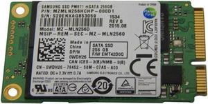 Samsung SSD PM871 mSATA 256GB MZMLN256HCHP-000D1 MZ-MLN256D WDH26 Hard Drive