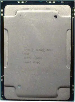 SR37K INTEL XEON PROCESSOR GOLD 6150 2.7GHZ 24.75M 18 CORE 165W CPU