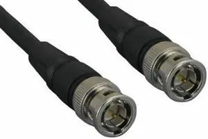 Kentek 100' Shielded BNC Composite Video Cable for CCTV VCR TV Monitor Broadcast