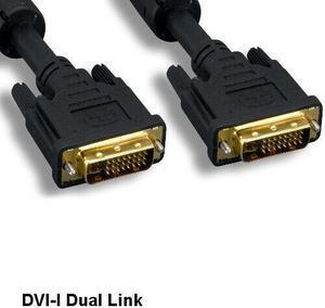 Kentek 15 ft DVI-I 24+5Pin Dual Link Cable DVI Integrated Digital/Analog HDTV PC