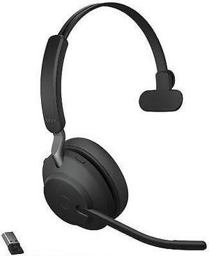Jabra Evolve2 65 USB-A UC Mono - Black Wireless Headset / Music Headphones