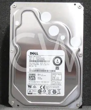 3C46W 03C46W MG03ACA100 Dell 1TB 7.2K 6Gbps 64MB Cache 3.5" SATA HDD Hard Drive