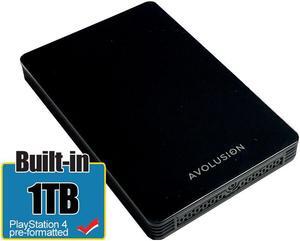 Avolusion HD250U3-Z1-PRO 1TB USB 3.0 Portable External Gaming PS4 Hard Drive