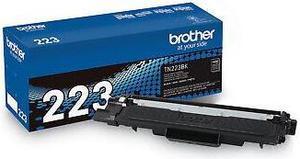 Brother Genuine TN-223BK Standard Yield Black Toner Cartridge - 1400 Pages - OEM