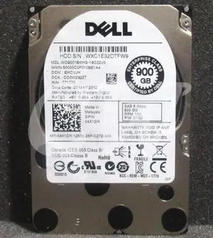 (NOT FOR HOME PC!) 4X1DR WD9001BKHG Dell ENTERPRISE 900GB 10K RPM 6Gbps 2.5" SAS HDD Hard Drive