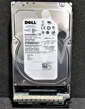 (NOT FOR HOME PC!) 0-HOURS Dell R755K ST32000444SS 2TB 7.2K RPM 6Gb/s 3.5" SAS SERVER Hard Drive