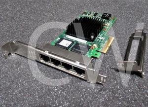 X8DHT Dell Intel Quad-Ports Gigabit Ethernet PCI E 2.1 x4 Server Network Adapter