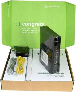 CenturyLink C2000T Wireless 802.11n ADSL2+ VDSL GPON Modem Router w/  Adapter