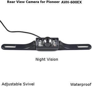 New Rear View Camera Backup License Plate Night for Pioneer AVH-600EX AVH600EX