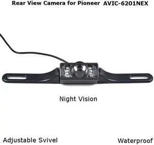 New Rear View Camera License Plate Night for Pioneer AVIC-6201NEX AVIC6201NEX